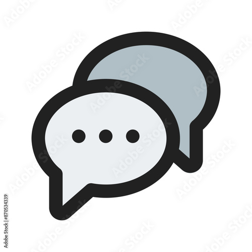 communications line color icon