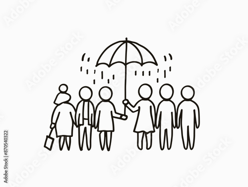 Unity Amidst the Storm: A Collective Embrace of Protection and Shared Responsibility