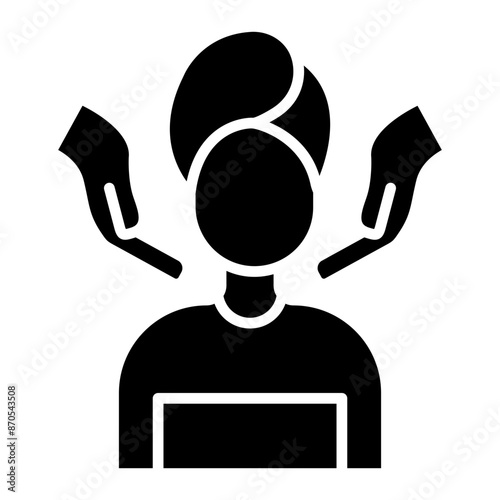 Facial Treatment vector icon. Can be used for Skincare iconset.