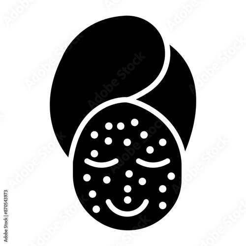 Problematic Skin vector icon. Can be used for Skincare iconset.