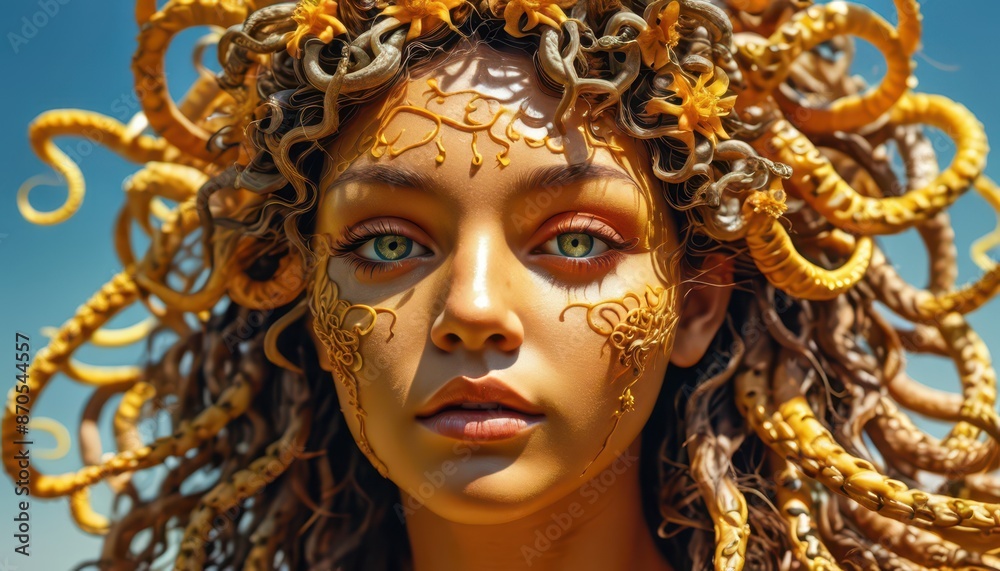Medusa Portrait. Medusa Portrait.