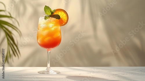 Refreshing Summer Cocktail photo