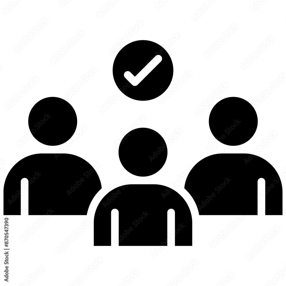 Teamwork vector icon. Can be used for Personality Traits iconset. Teamwork vector icon. Can be used for Personality Traits iconset.