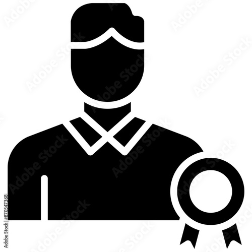 Expertise vector icon. Can be used for Leadership iconset.
