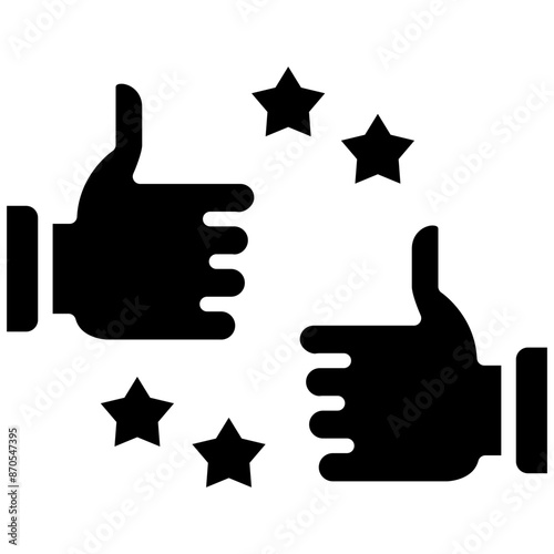 Encouragement vector icon. Can be used for Leadership iconset.