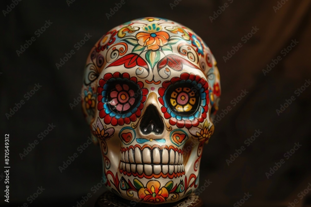 Sugar Skull on Table