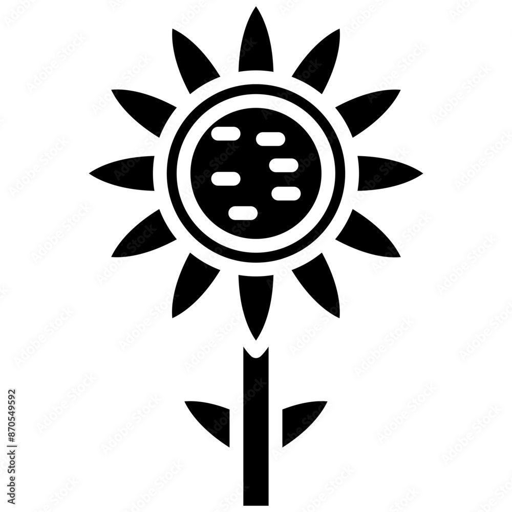 Italian Sunflower vector icon. Can be used for Italy iconset. Italian Sunflower vector icon. Can be used for Italy iconset.