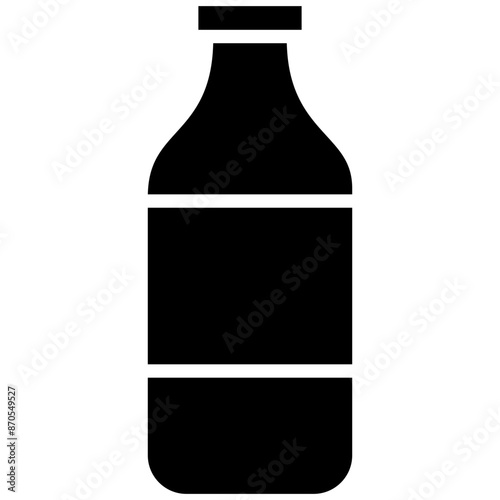 Water Bottle vector icon. Can be used for Hajj Pilgrimage iconset.