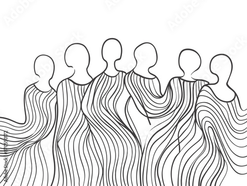 The Fluid Momentum of Diversity and Inclusion: Embracing Unity and Change Through a Single Line