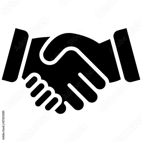Deceptive Handshake vector icon. Can be used for Corruption iconset.