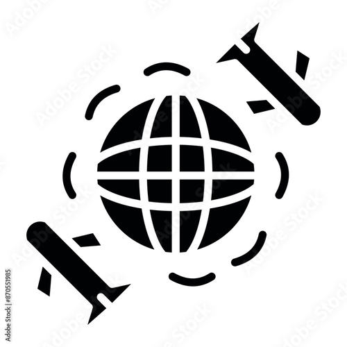 Worldwide Shipping vector icon. Can be used for Warehouse iconset.