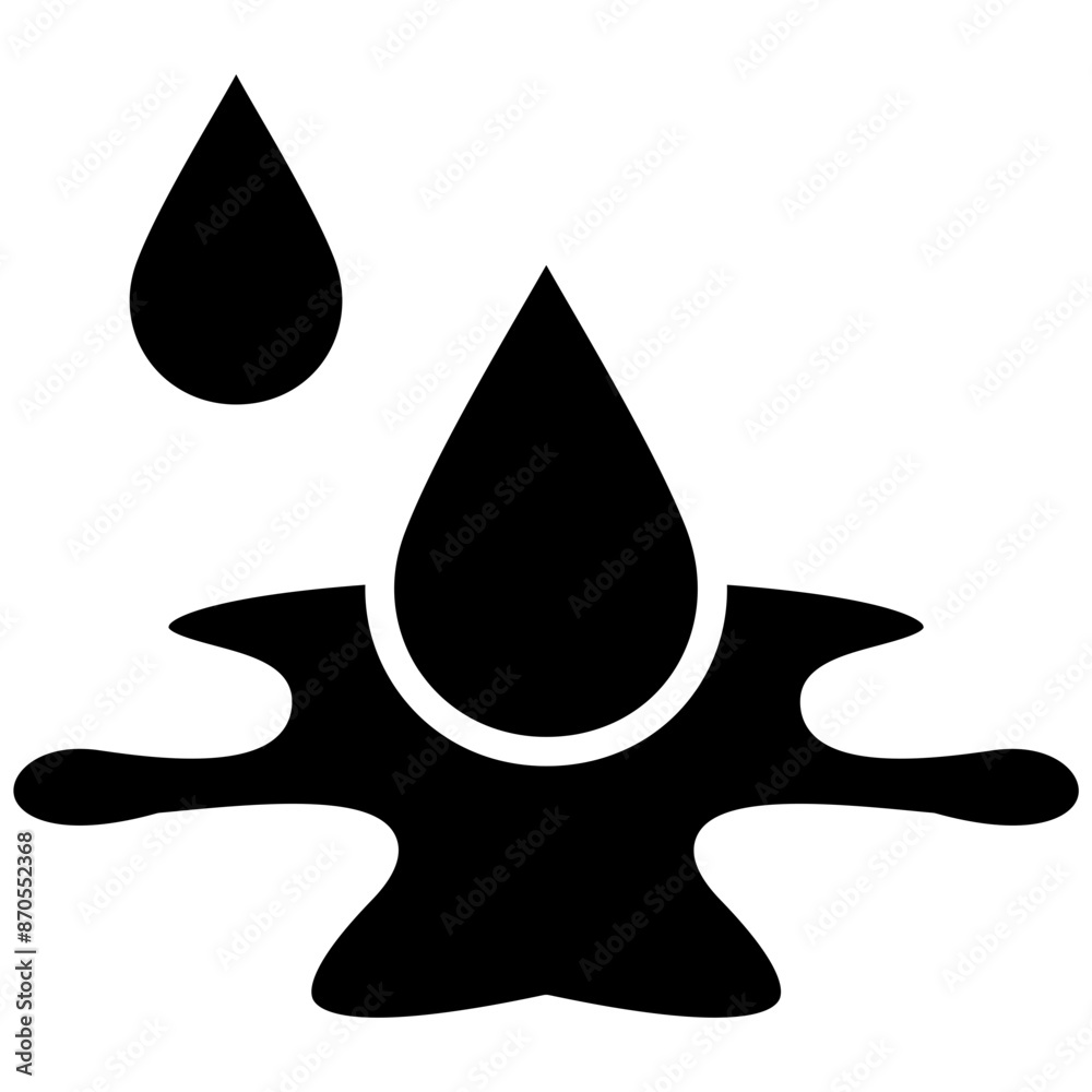 Fototapeta premium Water vector icon. Can be used for Manufacturing iconset.