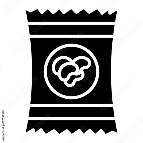 Snacks vector icon. Can be used for Supermarket iconset.