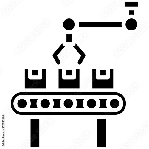 Automatic vector icon. Can be used for Manufacturing iconset.