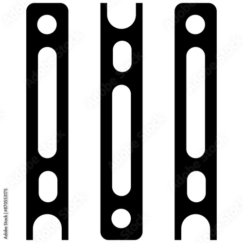 Steel Shank vector icon. Can be used for Shoemaker iconset.