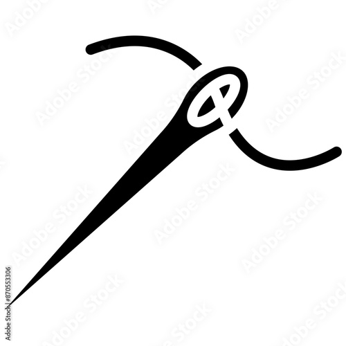 Needle vector icon. Can be used for Shoemaker iconset.