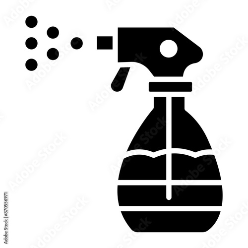 Sprayer vector icon. Can be used for Laundry iconset.