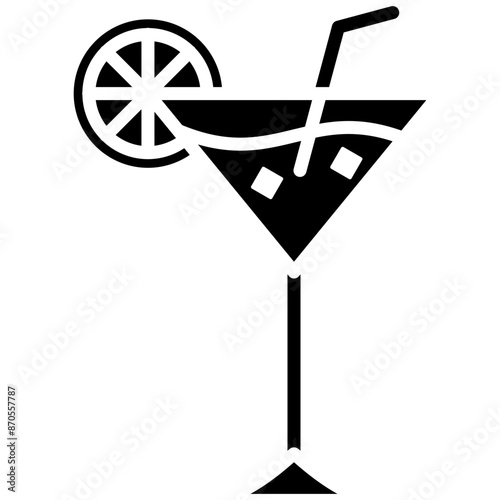 Daiquiri vector icon. Can be used for Beverages iconset.