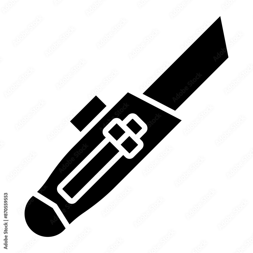 Utility Knife vector icon. Can be used for Home Improvements iconset. Utility Knife vector icon. Can be used for Home Improvements iconset.