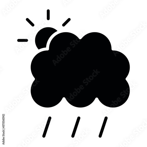 Local Weather vector icon. Can be used for Vacation Planning iconset.