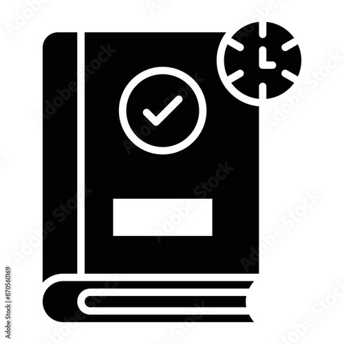 Book In Advance vector icon. Can be used for Vacation Planning iconset.