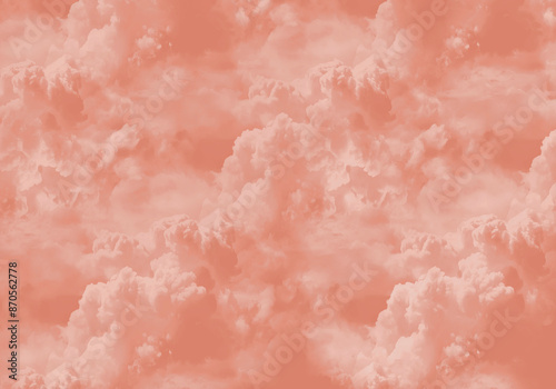 Rosa Wolkenhimmel - Weiche und Verträumte Atmosphäre