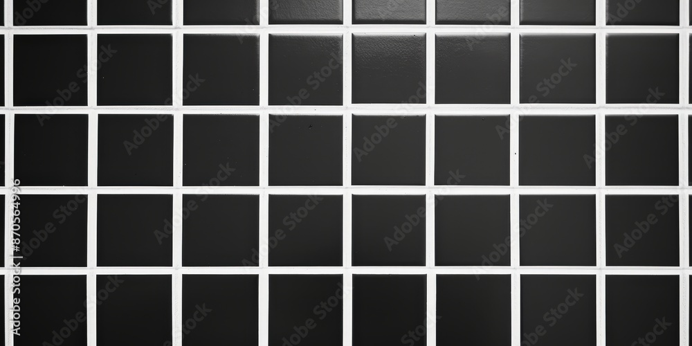 Black and White Tile Wall Black and White Tile Wall