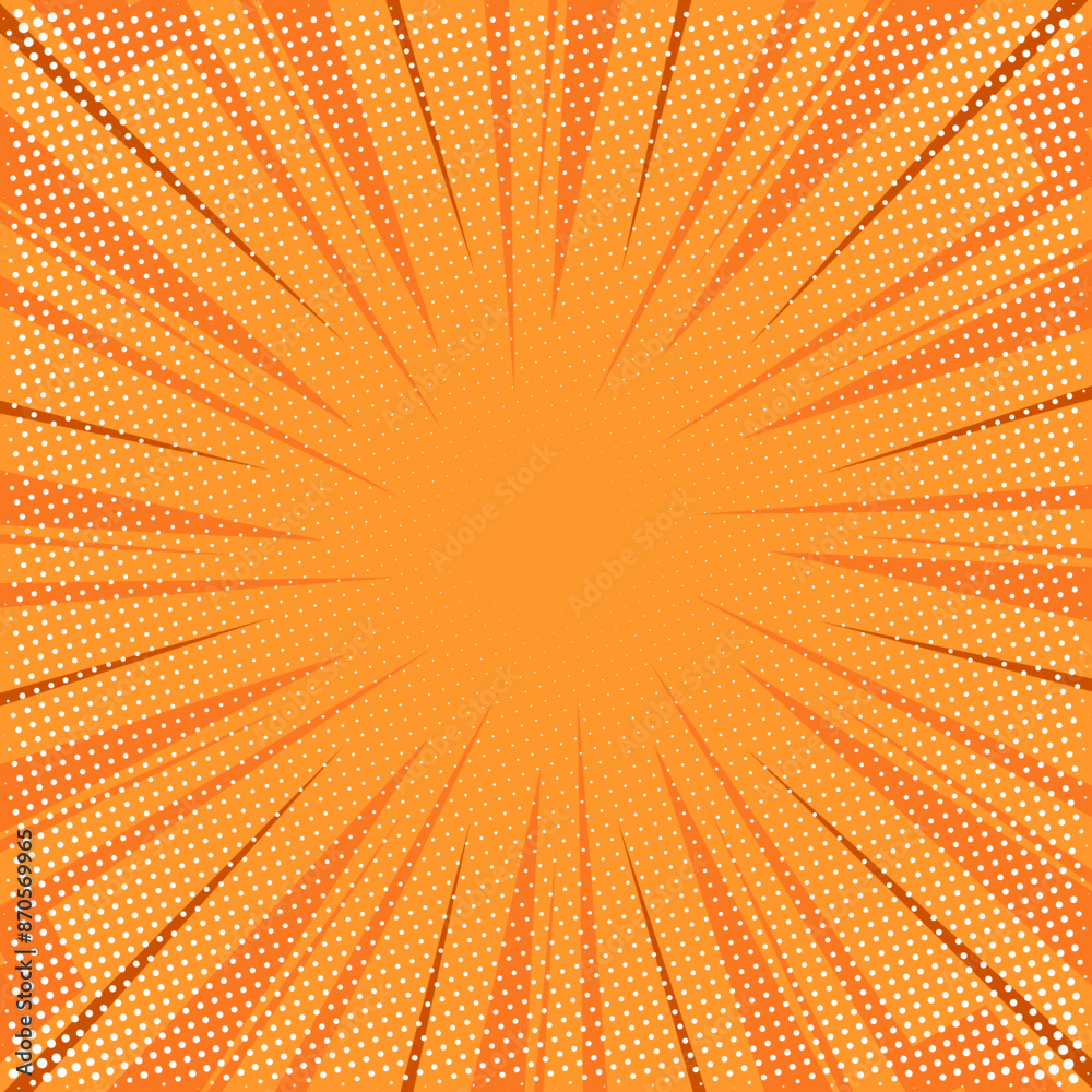 Obraz premium Comic Abstract Background