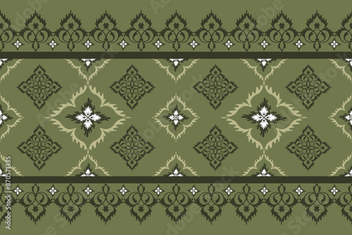 Navajo tribal vector seamless pattern. Native American ornament. Ethnic South Western decor style. Boho geometric ornament. Vector seamless pattern. Mexican blanket, rug. Woven carpet illustration.