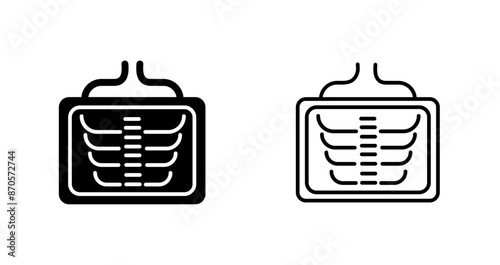 X Ray Vector Icon