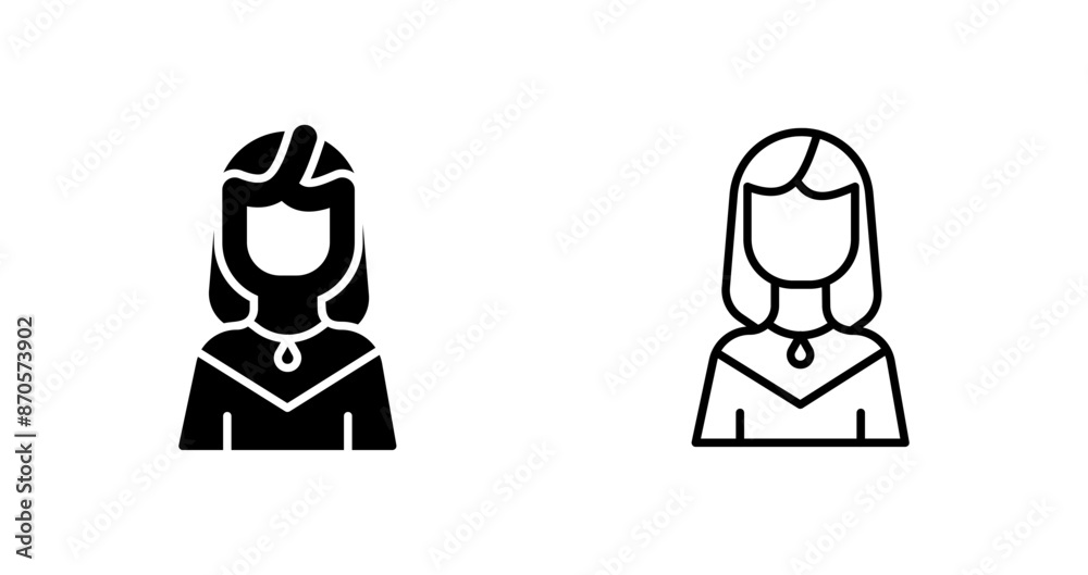 Woman Vector Icon Woman Vector Icon