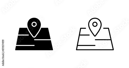 Map Vector Icon