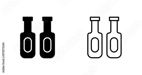 Drink Bottle Vector Icon