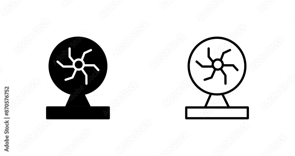 Plasma Ball Vector Icon Plasma Ball Vector Icon