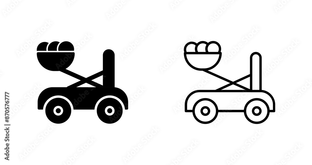 Catapult Vector Icon
