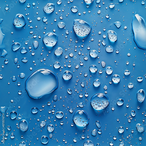 Water droplets,
Blue background,
Refreshing,
Cool,
Condensation,
Surface tension,
Macro photography,
Close-up,
Aqua,
Liquid,
Transparent,
Reflective,
Pure,
Serene,
Natural,
Fresh,
Dew,
Raindrops,
Text photo