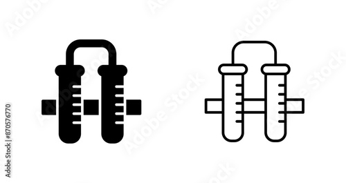 Communicating Vessels Vector Icon