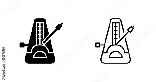 Metronome Vector Icon