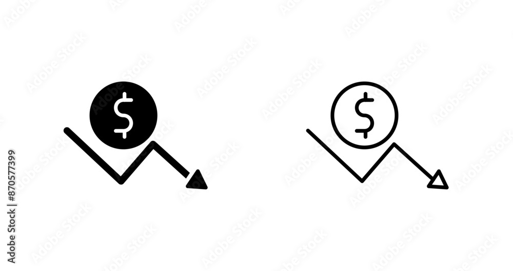 Down Arrow Vector Icon Down Arrow Vector Icon