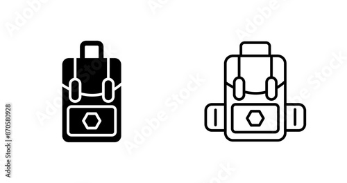 Bag Pack Vector Icon