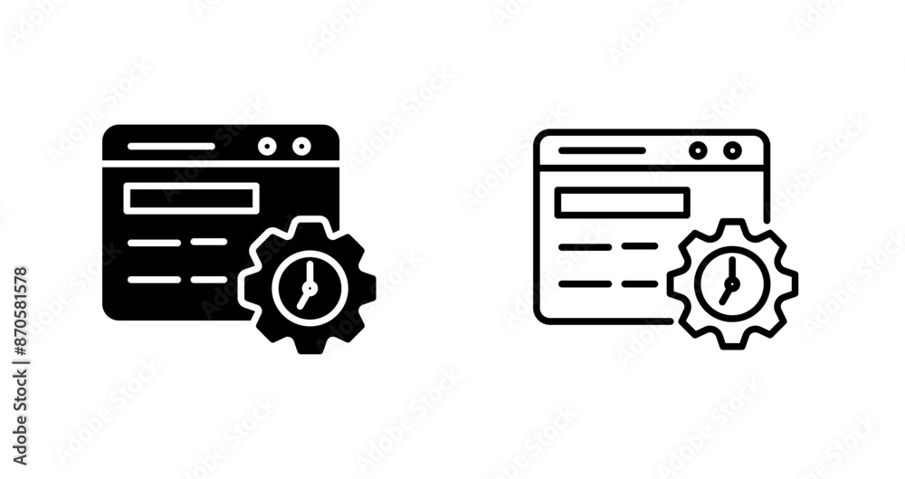 Speed Optimization Vector Icon Speed Optimization Vector Icon