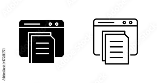 Document Vector Icon