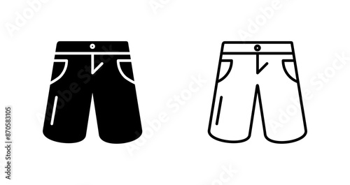Shorts Vector Icon