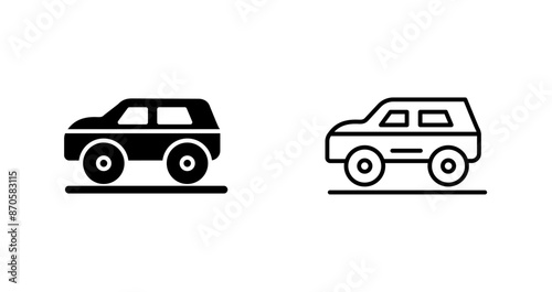 Vehicle Vector Icon