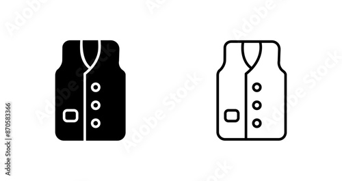 Vest Vector Icon