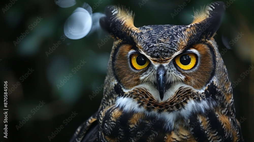 Owls hoot in the darkness, their calls echoing through the night like haunting melodies. Owls hoot in the darkness, their calls echoing through the night like haunting melodies.