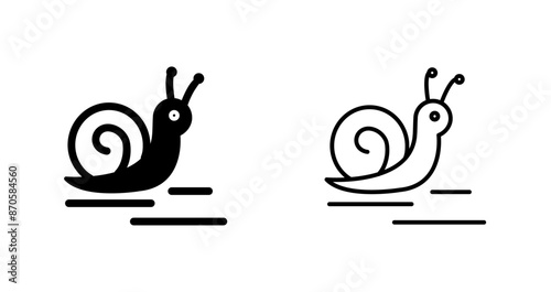 Snail Vector Icon