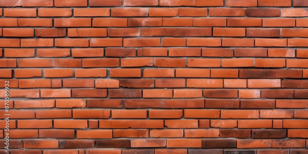 Obraz premium Red Brick Wall Texture