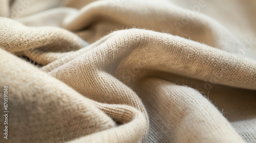 Soft cashmere - great for luxury home textiles.
