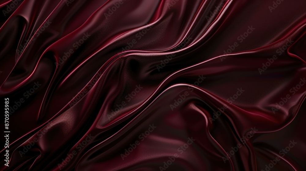 Fototapeta premium Luxurious Dark Maroon Background Elegantly Enhancing Depth and Richness